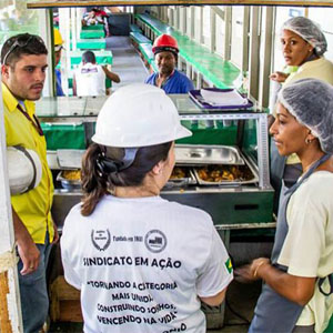 Sintraconst-Rio vai avaliar refeitórios e cozinhas de canteiros de obras no Rio