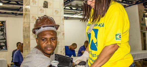 Atendimento canteiro de obras
