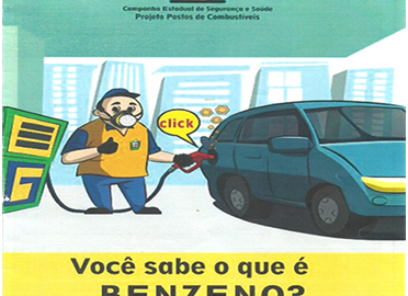 Ilustração Benzeno