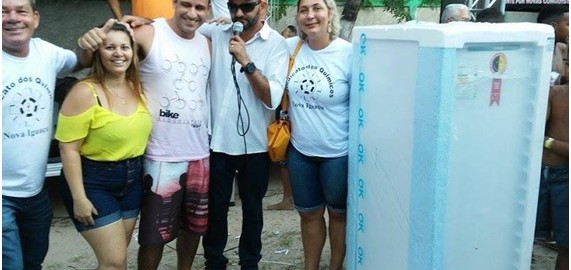 A Festa do Trabalhador do SindiQuímica-NI teve sorteio de brindes entre os associados